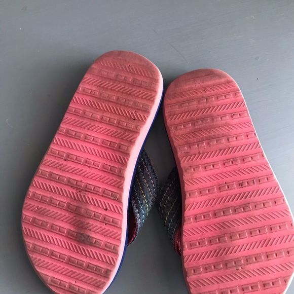 MBoys Hilfiger Chambray Flip Flip Sandals 8 - Picture 4 of 4